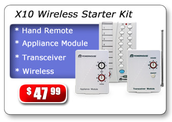 X10 Wireless Starter Kit