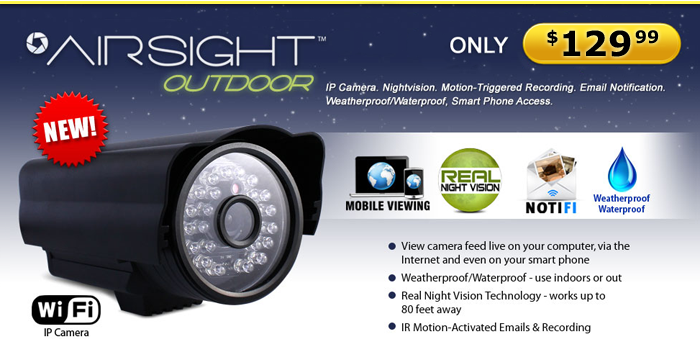 XX36A Advanced Airsight Outdoor IP Camera